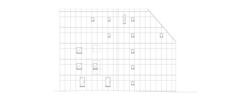 東側立面図