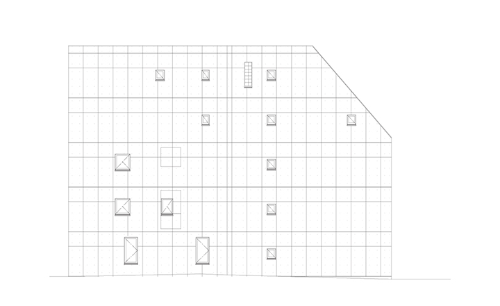 東側立面図