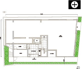 東西方向断面