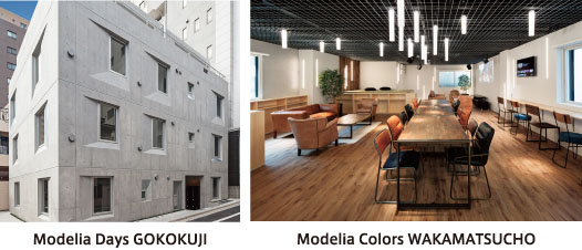 Modelia Days Gokouji and Modelia Colors WAKAMATSUCHO