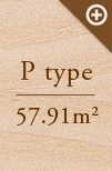 P type　57.91平米