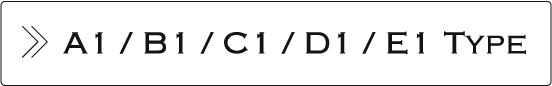 A1 / B1 / C1 / D1 / E1 Type