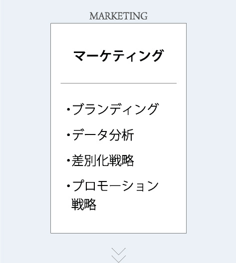 MARKETING マーケティング ・ブランディング・データ分析・差別化戦略・プロモーション戦略